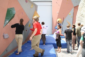 Kletterwand