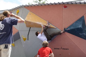 Kletterwand